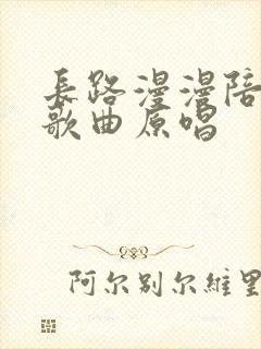 长路漫漫陪你走歌曲原唱