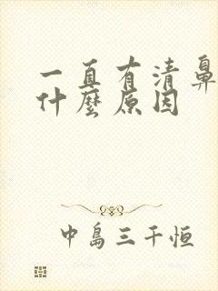 一直有清鼻涕是什么原因