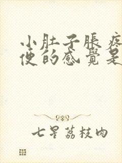 小肚子胀疼想大便的感觉是怎么回事