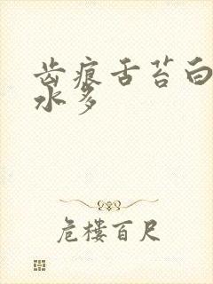 齿痕舌苔白腻口水多