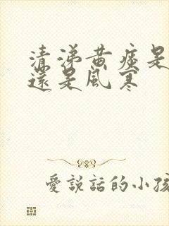 清涕黄痰是风热还是风寒