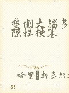 双侧大脑多发腔隙性梗塞