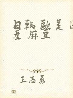 日韩 欧美 国产 麻豆封面