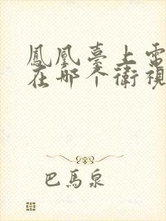 凤凰台上电视剧在哪个卫视播出