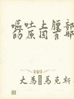 呕吐上腹部疼痛的原因有哪些封面