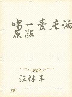 喝一壶老酒伴奏原版