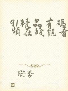 91精品有码视频在线观看