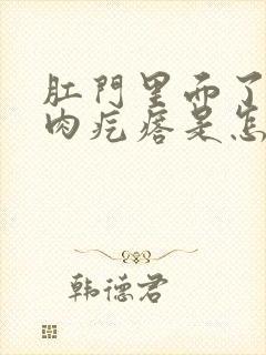 肛门里面了一个肉疙瘩是怎么回事封面