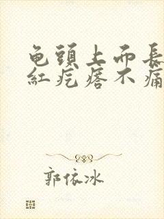 龟头上面长了小红疙瘩不痛不痒封面