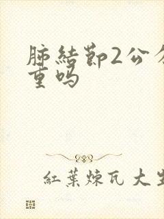 肺结节2公分严重吗封面