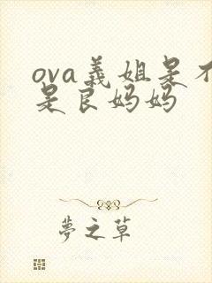 ova义姐是不是良妈妈