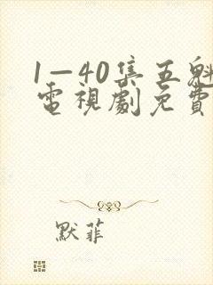 1—40集五魁电视剧免费观看