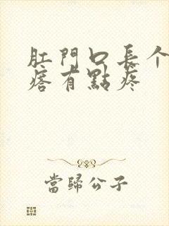 肛门口长个肉疙瘩有点疼