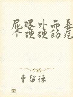 屁眼外面长了一个硬硬的疙瘩