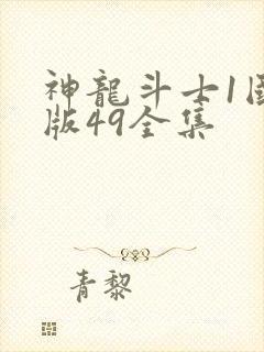 神龙斗士1国语版49全集