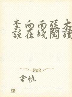 李向南张木珍小说在线阅读
