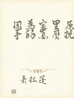 因为家里原因分手的怎么挽回