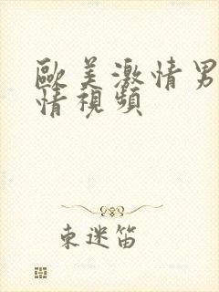 欧美激情男女激情视频