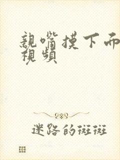 亲嘴摸下面摸胸视频