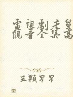 电视剧老舅免费观看全集高清封面