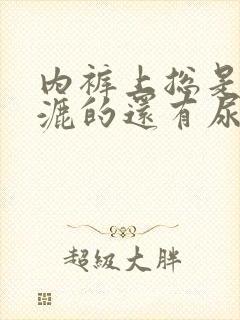 内裤上总是湿漉漉的还有尿骚味怎么回事