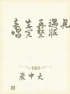 来生再遇见你原唱完整版