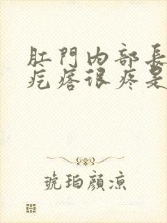 肛门内部长了个疙瘩很疼是怎么回事