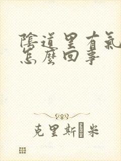 阴道里有气出是怎么回事