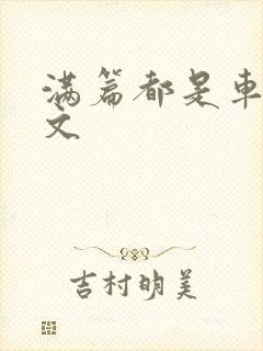 满篇都是车的古文封面