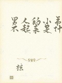 男人的小弟弟硬不起来是什么原因