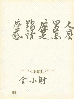 摩羯座男人对待感情是怎么样