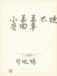 小弟弟不硬是怎么回事封面