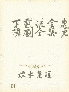 下载流金岁月电视剧全集免费观看