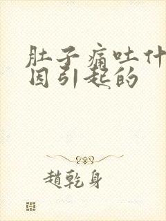 肚子痛吐什么原因引起的