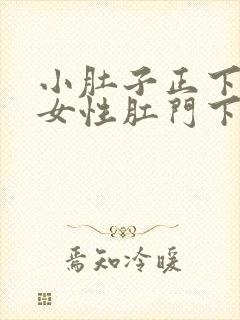 小肚子正下方疼女性肛门下坠封面