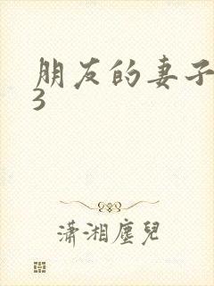 朋友的妻子电影3