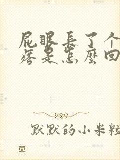 屁眼长了个硬疙瘩是怎么回事封面