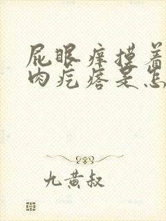 屁眼痒摸着有个肉疙瘩是怎么回事