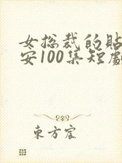 女总裁的贴身保安100集短剧