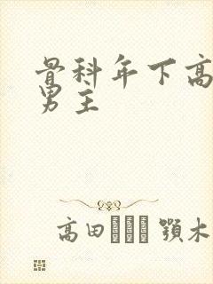 骨科年下高干双男主