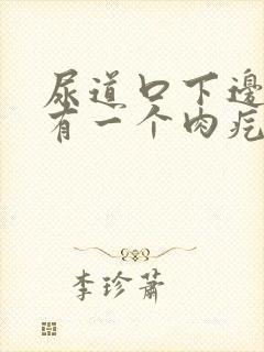 尿道口下边旁边有一个肉疙瘩