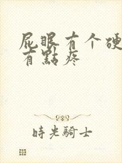 屁眼有个硬疙瘩有点疼