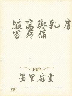 腋窝与乳房连接处疼痛