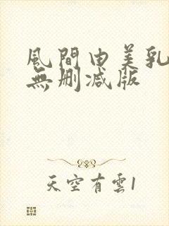 风间由美乳巨码无删减版