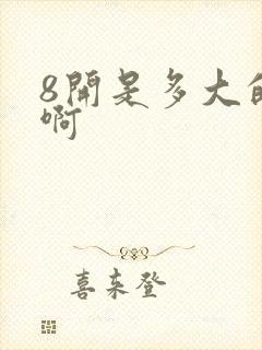 8开是多大的纸啊