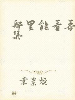 哪里能看吾岸全集