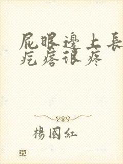 屁眼边上长个硬疙瘩很疼