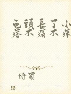 龟头长了小肉疙瘩不痛不痒