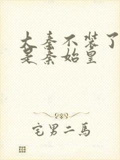 大秦不装了我爹是秦始皇封面