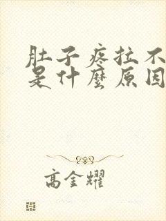 肚子疼拉不出屎是什么原因